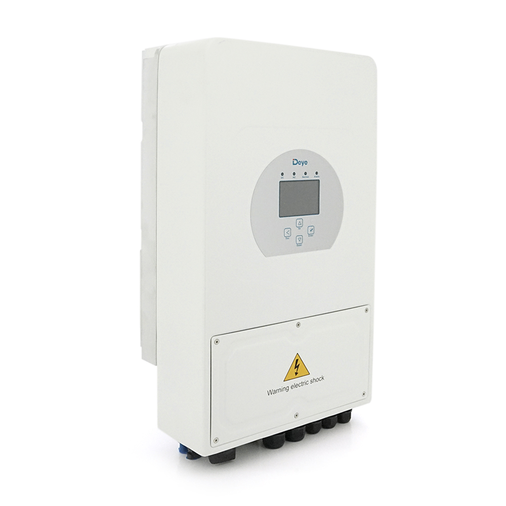 Гібридний інвертор (hybrid) Deye SUN-5K-SG03LP1-EU WI-FI, 5кВт, однофазний, (МРРТ 125-425/120А/DC48В)Parallel