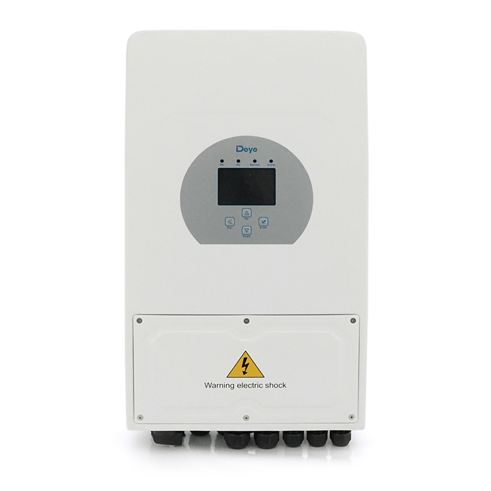 Гібридний інвертор (hybrid) Deye SUN-5K-SG03LP1-EU WI-FI, 5кВт, однофазний, (МРРТ 125-425/120А/DC48В)Parallel - Зображення 7