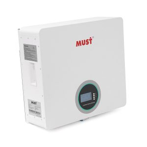 Акумуляторна батарея Must LiFePO4 25.6V 100Ah ( 450 x 400 x 140 ), 23kg, монтаж на стіну