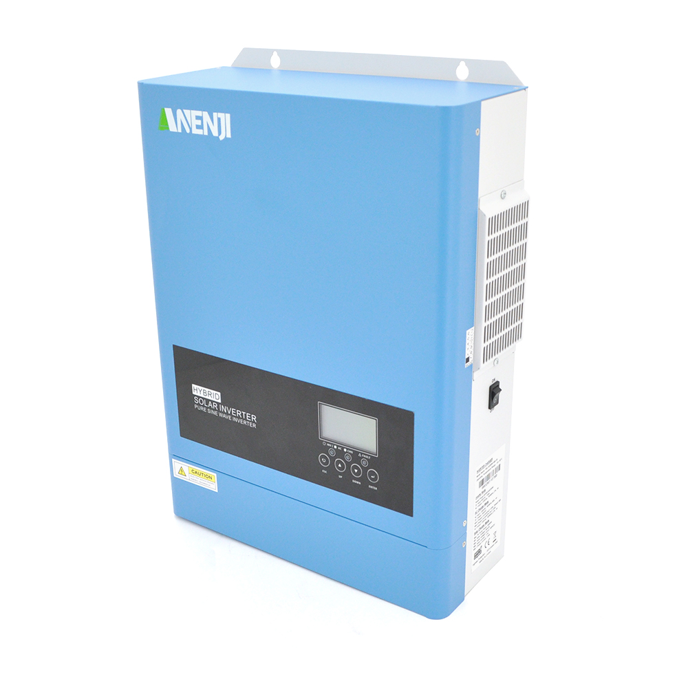 Гібридний інвертор ANENJI ANJ-6200W-48V-WIFI, 6200W, 48V, charge 80A(max), 170-280V, МРРТ60-500VDC, RS485. RS232, WiFi, 482x290x113mm, 10 kg, Q1 - Зображення 2