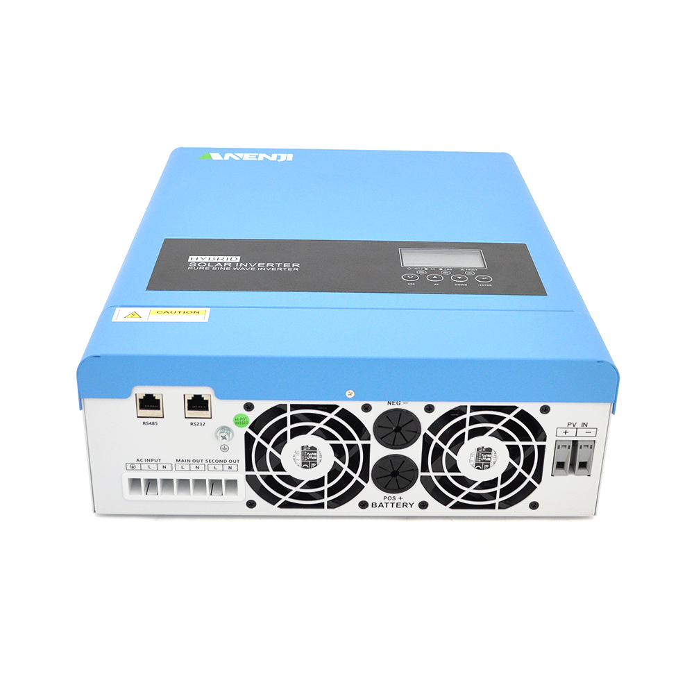 Гібридний інвертор ANENJI ANJ-6200W-48V-WIFI, 6200W, 48V, charge 80A(max), 170-280V, МРРТ60-500VDC, RS485. RS232, WiFi, 482x290x113mm, 10 kg, Q1 - Зображення 3