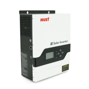 Гiбрiдний ДБЖ  MUST PV18-1512VPM, 1500W, 12V, ток заряда 10/20А, 160-275V, MPPT (60А, 15-145 Vdc)