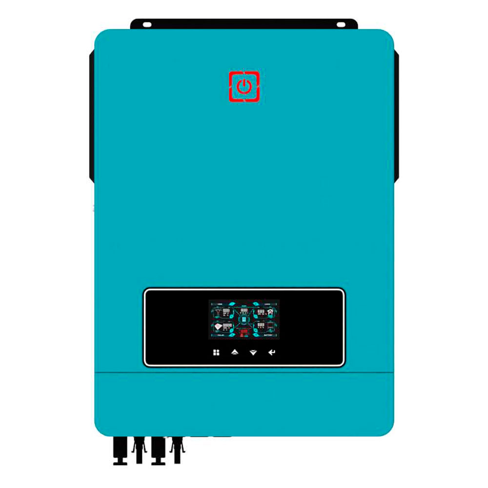 Гібридний інвертор Exelon EMAX PRO-10.2 KVA, 10200VA/8000W, 48V, струм заряду 0-160A, MPPT (90-450VDC, 2/18A), 530x390x170mm, 16.2 kg - Зображення 2