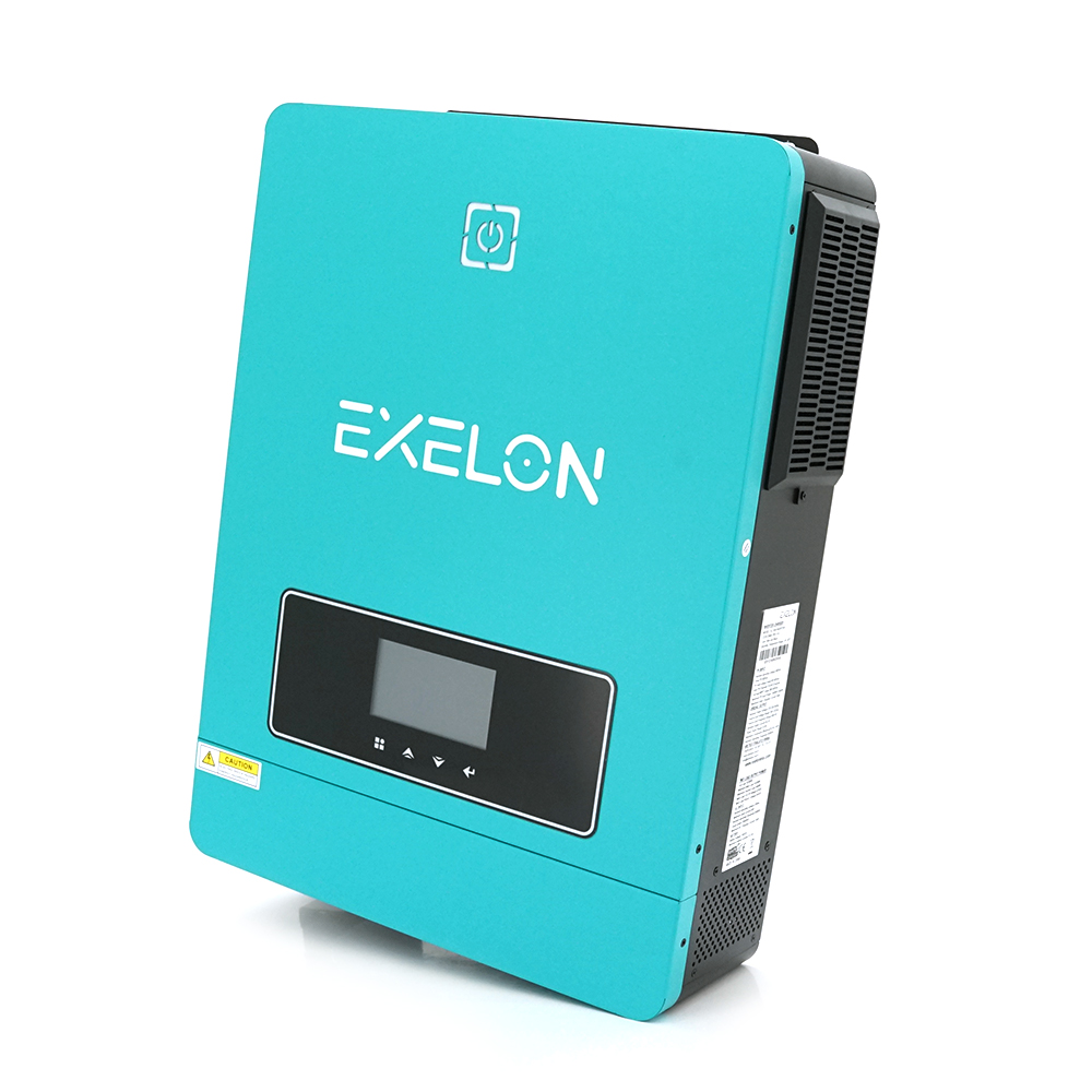Гібридний інвертор Exelon EMAX PRO-10.2 KVA, 10200VA/8000W, 48V, струм заряду 0-160A, MPPT (90-450VDC, 2/18A), 530x390x170mm, 16.2 kg - Зображення 3