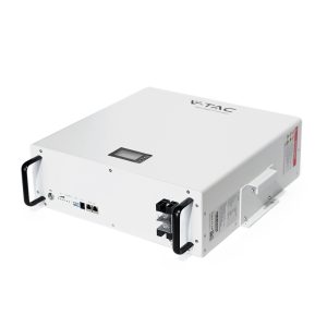 Акумуляторна батарея V-TAC VT48100E-W LiFePO4 51,2V 100Аh 5.12kWh,(100/100A)585x565x275mm, 50,67kg