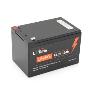 Аккумуляторная батарея LiFePO4 Li-TIME 12.8V 12Ач 154Wh,(12/12A) F2, до 6000 циклів, 151*98*95mm