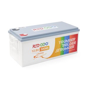Акумулятор LiFePO4 Redodo 12.8V 300Ah, 3840Wh, BMS 200A, BASIC, ≥4000 циклів, 522*240*218мм, 29.1kg
