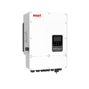 Гібридний інвертор MUST PH11-12KL3 EU, 3Ф-12kW, 48V, 200-650V, MPPT, PV 800V, 444*654*260mm, 35kg