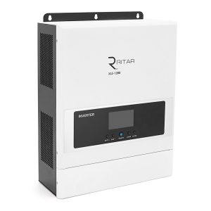 Гібридний інвертор RITAR XLS-1200, 1000W/1200VA, 12V, струм заряду 10-20-40A, INV135-265V (UPS180-265V), MPPT (40А, 17-100 Vdc4), 3.