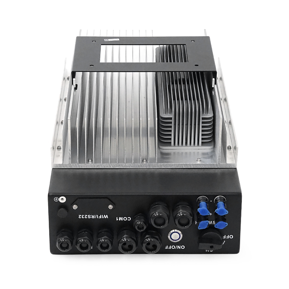 Гібридний інвертор (hybrid) BLACK Deye SUN-5K-SG03LP1-EU WI-FI, 5кВт, однофазный, (МРРТ 125-425/ 120А/ DC48В )Parallel - Зображення 2