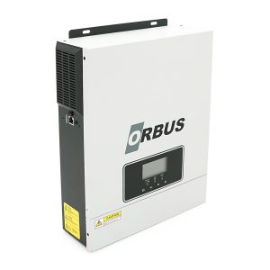 Гібридний інвертор ORBUS ORB-1.6KW, 2000 VA/1600W, 12V. струм заряду 20-60А, MPPT 30~400 В, 357*273*95мм, 4.6кг