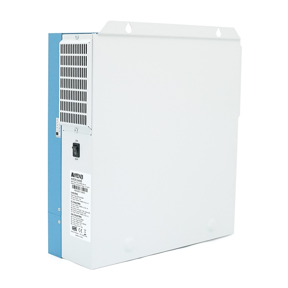 Гібридний інвертор ANENJI ANJ-4000W-24V WIFI, 4200W, 24V, charge 80A(max), 170-280V, МРРТ60-500VDC, RS485. RS232, WiFi, 358x295x100mm, 7 kg, Q1 - Зображення 2