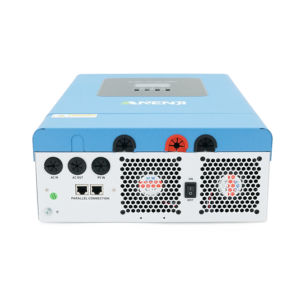 Гібридний інвертор ANENJI ANJ-6200W-48PL-WIFI, 6200W, 48V, charge 80A(max), 170-280V, МРРТ60-500VDC, RS485. RS232, WiFi, 450x300x130mm, 12 kg, Q1 - Зображення 3