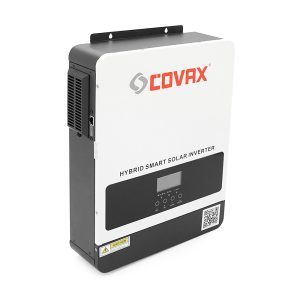 Гібридний інвертор COVAX CV-PS-3200-24V, 3200VA3000W, 24V, ток заряда 0-60A, 170-280V, MPPT (80А, 55-450 Vdc), 405*286*98mm. 4.5kg